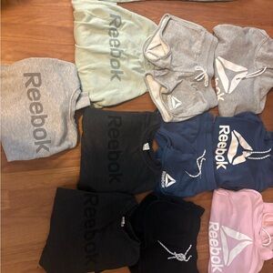 Reebok Sweatshirt and Shorts Sets